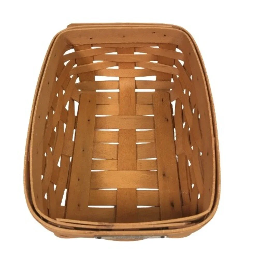 Longaberger 1999 Success Start Note Pal Paper Basket & Protector Liner